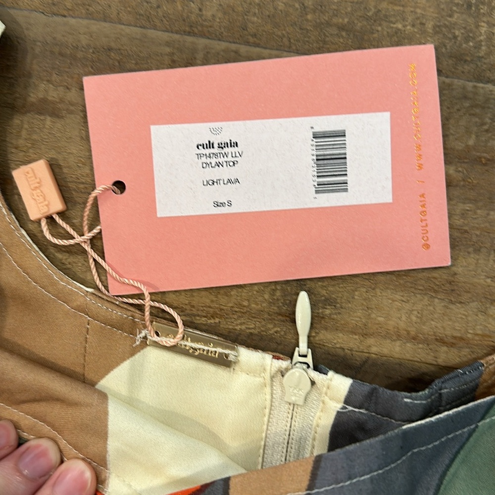 NWT Cult Gaia Dylan Crop Top - Picture 6 of 6